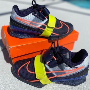 Nike Romaleos 4 Olympic Weightlifting Lifters Shoes Men's 5.5 Women's 7